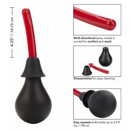 Irigator Anal Și Genital Ultra Negru