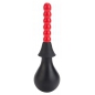 Irigator Ribbed Anal Negru