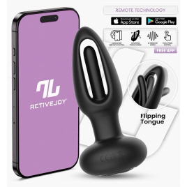 Dop Anal Cu Limbă Oscilantă Aplicație Smartphone