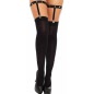 Jartiere Leg Avenue Studded Negru XS-L