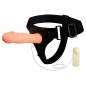 Strap On Baile Jessica cu Vibrații și Telecomandă 17 cm