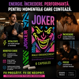 Joker 6 Capsule, Formulă Compactă Pentru Bărbați