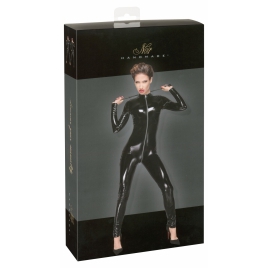 Catsuit Noir Handmade F188 Negru M