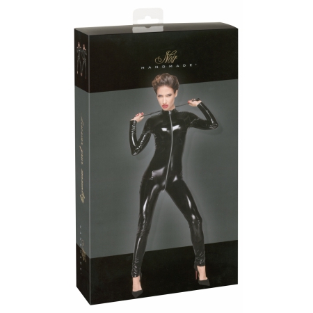 Catsuit Noir Handmade F188 Negru M