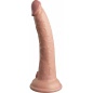 Vibrator King Penis Elite Dual Density 21 cm Natural