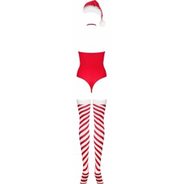 Body Obsessive Kissmas Roșu L-XL