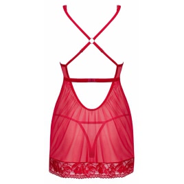 Babydoll Obsessive Lacelove Roșu XS-S