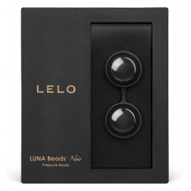 Bile Vaginale Lelo Luna Beads Noir Negru