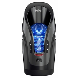 Leten King Of Pleasure Masturbator Automat cu Aspirație Negru