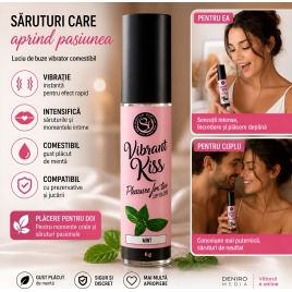 Lip Gloss Vibrant Kiss Mentă 6 g