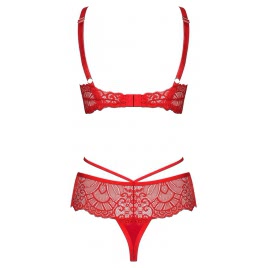 Set Obsessive Loventy Roșu L-XL