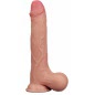 Lovetoy 24.5cm Sliding Skin – Dong Realist cu Testicule