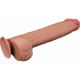 Lovetoy Dual Layer 36 cm Piele Moale și Miez Ferm