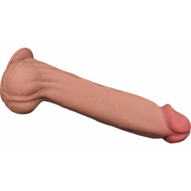 Lovetoy Dual Layer 36 cm Piele Moale și Miez Ferm