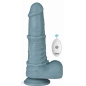 Vibrator Realist Lovetoy Nature Layer 3 Moduri Reîncărcabil Gri