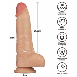 Lovetoy Power Basics — Vibrator Realist 10 Moduri, USB