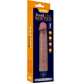 Lovetoy Real Softee – Vibrator Realist 10 Moduri, USB Maro