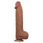 LoveToy Sliding Skin 36 cm Realist, Textură Naturală Maro
