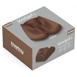 Lovetoy Streetgirls 2 Black, Masturbator TPE 19.5 cm Maro