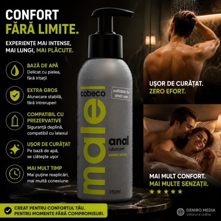 Lubrifiant Anal Male Cobeco 150ml