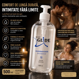 Lubrifiant Just Glide Waterbased 500 ml