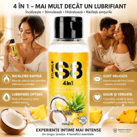 Lubrifiant S8 4-in-1 Dessert Tropical 125ml