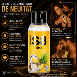 Lubrifiant S8 4-in-1 Dessert Tropical 125ml