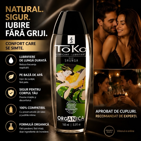Lubrifiant Shunga Organică 165 ml
