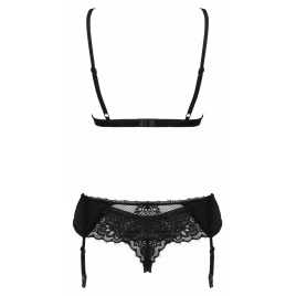 Set Obsessive Maderris 3 Piese Negru M-L