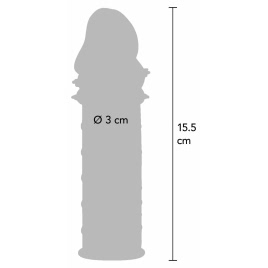 Manșon Penis Power Stud Sleeve Gri