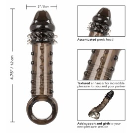 Manșon Penis Ultimate Stud Gri