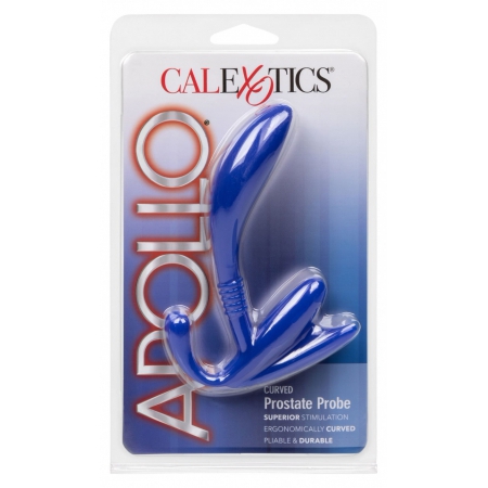 Masator Prostată Apollo Curved Albastru