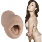 Masturbator Oral Sasha Grey Pocket Alb