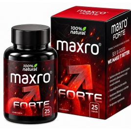 Pastile MaxRo Maxro Forte 25 buc Pentru Bărbați