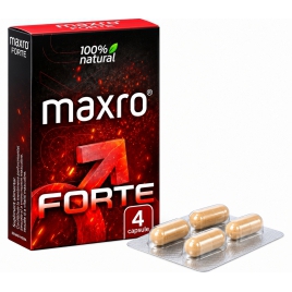 Pastile MaxRo Forte Pentru Potență și Erecție 4buc