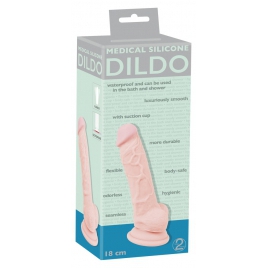 Dildo Realistic Medical Silicone 18cm