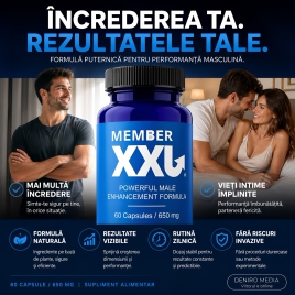 Member XXL Capsule Din Plante Pentru Mărirea Penisului 60buc