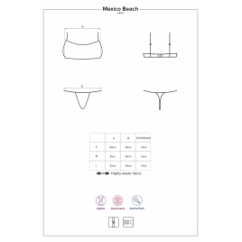 Costum Baie Obsessive Mexico Beach Verde L