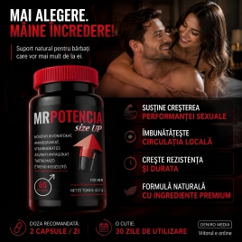 MrPotencia sizeUp 60 Capsule Pentru Potență