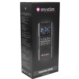 Mystim Tension Lover 2, EStim Reîncărcabil cu 2 Canale Negru