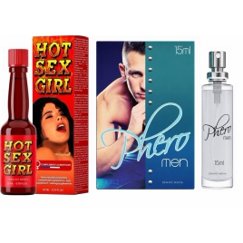 Pachet Parfum Pheromen Și Afrodisiac Hot Sex Girl DDS