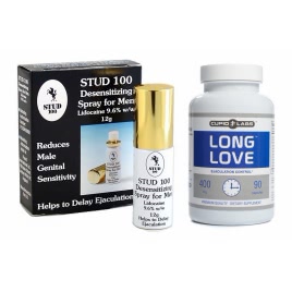 Pachet Spray Stud 100 Și Pastile Long Love DDS