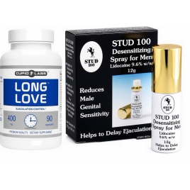 Pachet Spray Stud 100 Și Pastile Long Love DDS