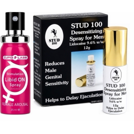 Pachet Spray Stud 100 Original + Spray Femei LibidON 30ml DDS