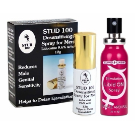 Pachet Spray Stud 100 Original + Spray Femei LibidON 30ml DDS