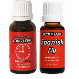 PACHET PICăTURI AFRODISIACE SPANISH FLY 20ML + PICăTURI EJACULARE PRECOCE 