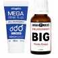Pachet Picături Big Penis Drops 20ml Și Gel Mărire Penis Mega Penis Plus 65ml