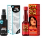 Pachet Spray HOT Delay 50 ml + Afrodisiac Hot Sex Girl 20ml