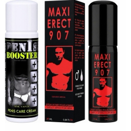 PACHET CREMă PENTRU POTENță PENIS BOOSTER 125ML + SPRAY PENTRU POTENță 