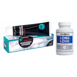 PACHET PASTILE EJACULARE PRECOCE LONG LOVE 90BUC + PENIS MARATHON LONG POWER 